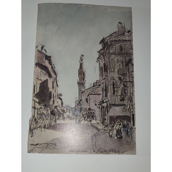 Color Line Light FRENCH DRAWINGS Watercolors from Delacroix to Signac hardcover - Picture 13 of 16